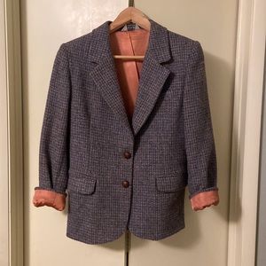 Harris Tweed Wool Blazer